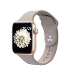 Bracelete de Silicone com Fivela Invertida Kalebol, Para Apple Watch 46mm / 49mm / 45mm / 44mm, Para Apple Watch 42mm / 41mm / 40mm / 38mm