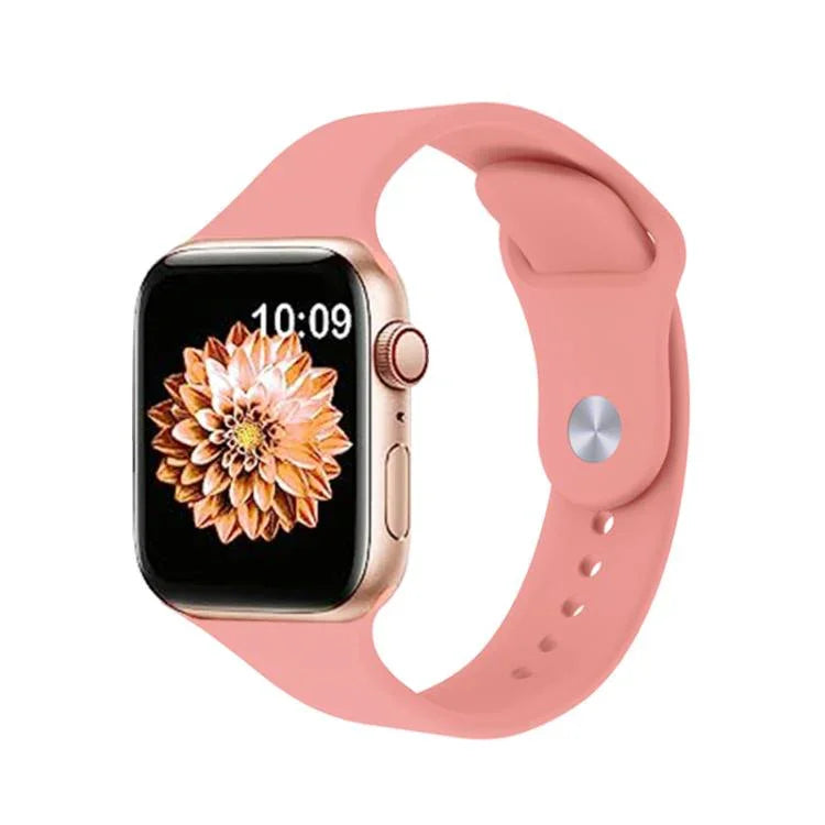 Bracelete de Silicone com Fivela Invertida Kalebol, Para Apple Watch 46mm / 49mm / 45mm / 44mm, Para Apple Watch 42mm / 41mm / 40mm / 38mm
