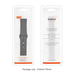 Bracelete de Silicone com Fivela Invertida Kalebol, Para Apple Watch 46mm / 49mm / 45mm / 44mm, Para Apple Watch 42mm / 41mm / 40mm / 38mm
