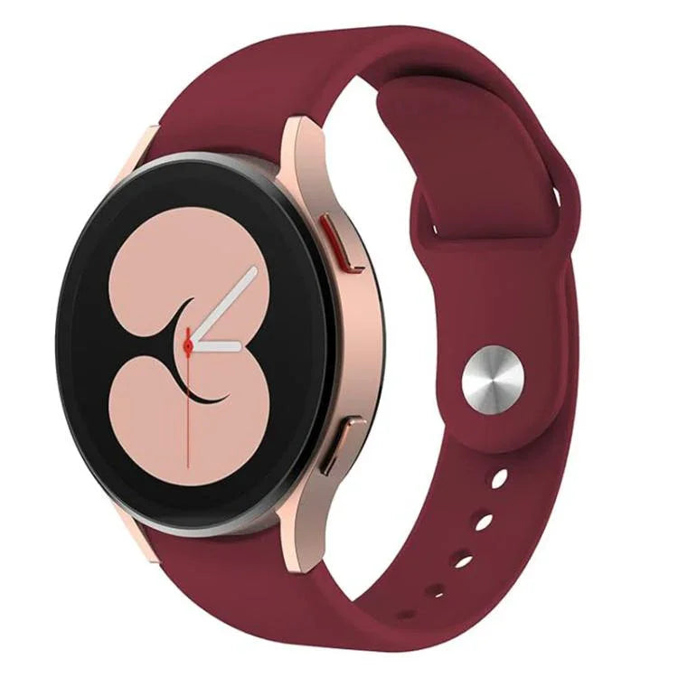 Pulseira de Relógio de Silicone com Fivela Invertida Kalebol, Para Samsung Galaxy Watch 7 / 6 / 5 / 4