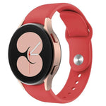 Kalebol Reverse Buckle Silicone Watch Band, For Samsung Galaxy Watch 7 / 6 / 5 / 4