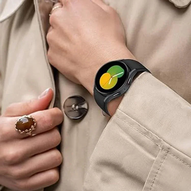 Kalebol Reverse Buckle Silicone Watch Band, For Samsung Galaxy Watch 7 / 6 / 5 / 4