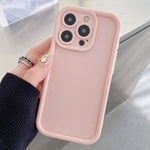 Capa de telemóvel TPU com moldura anti-impactos, fosca e com orifício preciso, Para iPhone 13 Pro Max, Para iPhone 13 Pro, Para iPhone 13, Para iPhone 12, Para iPhone 12 Pro Max, Para iPhone 12 Pro