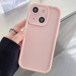 Capa de telemóvel TPU com moldura anti-impactos, fosca e com orifício preciso, Para iPhone 13 Pro Max, Para iPhone 13 Pro, Para iPhone 13, Para iPhone 12, Para iPhone 12 Pro Max, Para iPhone 12 Pro
