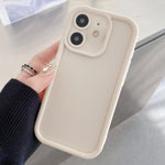 Capa de telemóvel TPU com moldura anti-impactos, fosca e com orifício preciso, Para iPhone 11 Pro Max, Para iPhone 11, Para iPhone 11 Pro, Para iPhone X / XS, Para iPhone XR, Para iPhone XS Max