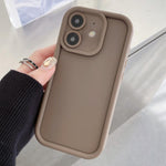Capa de telemóvel TPU com moldura anti-impactos, fosca e com orifício preciso, Para iPhone 11 Pro Max, Para iPhone 11, Para iPhone 11 Pro, Para iPhone X / XS, Para iPhone XR, Para iPhone XS Max