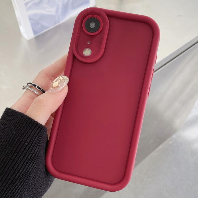 Capa de telemóvel TPU com moldura anti-impactos, fosca e com orifício preciso, Para iPhone 11 Pro Max, Para iPhone 11, Para iPhone 11 Pro, Para iPhone X / XS, Para iPhone XR, Para iPhone XS Max