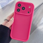 Capa de Telefone TPU com Moldura Anti-choque, Fosca e com Orifício Preciso, Para iPhone 17e / 16e, Para iPhone 17 Pro Max, Para iPhone 17 Pro, Para iPhone 17, Para iPhone Air, Para iPhone 16 Pro Max