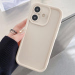 Capa de Telefone TPU com Moldura Anti-choque, Fosca e com Orifício Preciso, Para iPhone 17e / 16e, Para iPhone 17 Pro Max, Para iPhone 17 Pro, Para iPhone 17, Para iPhone Air, Para iPhone 16 Pro Max