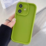 Capa de Telefone TPU com Moldura Anti-choque, Fosca e com Orifício Preciso, Para iPhone 17e / 16e, Para iPhone 17 Pro Max, Para iPhone 17 Pro, Para iPhone 17, Para iPhone Air, Para iPhone 16 Pro Max