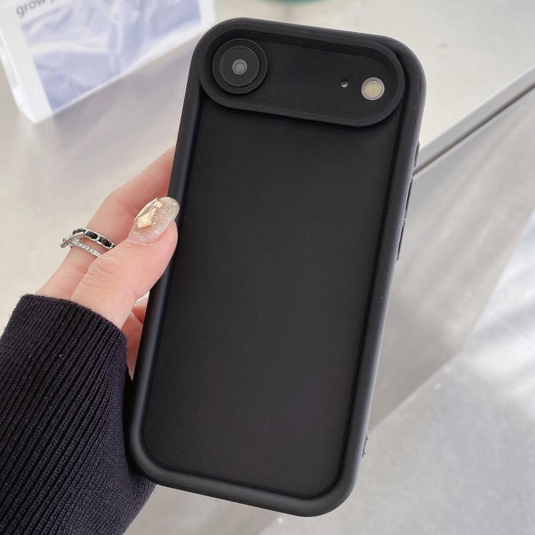 Capa de Telefone TPU com Moldura Anti-choque, Fosca e com Orifício Preciso, Para iPhone 17e / 16e, Para iPhone 17 Pro Max, Para iPhone 17 Pro, Para iPhone 17, Para iPhone Air, Para iPhone 16 Pro Max