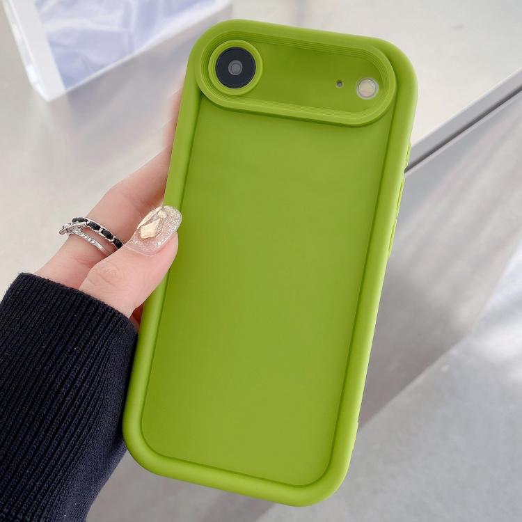 Capa de Telefone TPU com Moldura Anti-choque, Fosca e com Orifício Preciso, Para iPhone 17e / 16e, Para iPhone 17 Pro Max, Para iPhone 17 Pro, Para iPhone 17, Para iPhone Air, Para iPhone 16 Pro Max