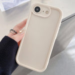 Capa de Telefone TPU com Moldura Anti-choque, Fosca e com Orifício Preciso, Para iPhone 17e / 16e, Para iPhone 17 Pro Max, Para iPhone 17 Pro, Para iPhone 17, Para iPhone Air, Para iPhone 16 Pro Max