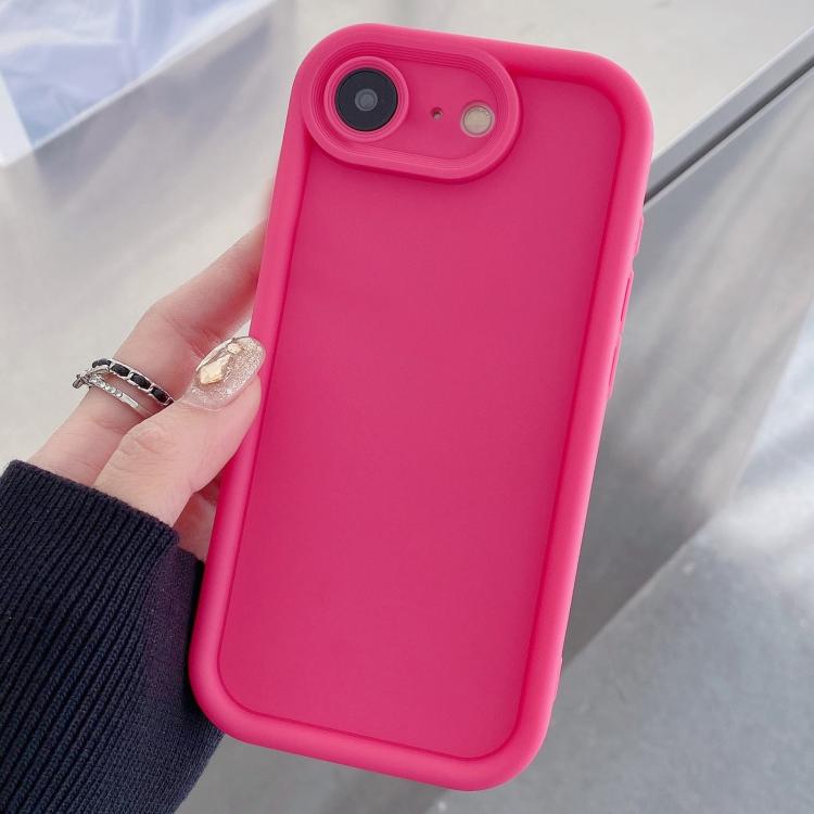 Capa de Telefone TPU com Moldura Anti-choque, Fosca e com Orifício Preciso, Para iPhone 17e / 16e, Para iPhone 17 Pro Max, Para iPhone 17 Pro, Para iPhone 17, Para iPhone Air, Para iPhone 16 Pro Max