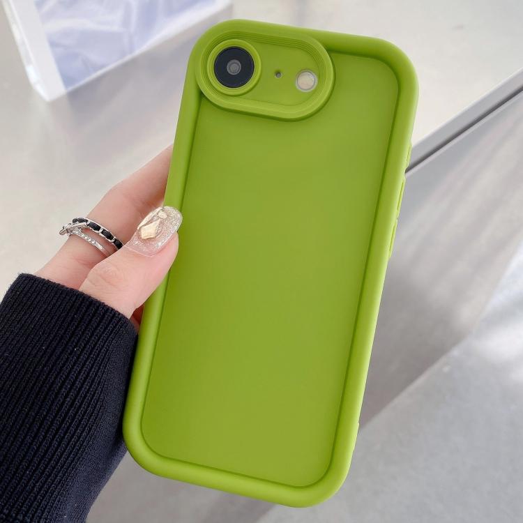 Capa de Telefone TPU com Moldura Anti-choque, Fosca e com Orifício Preciso, Para iPhone 17e / 16e, Para iPhone 17 Pro Max, Para iPhone 17 Pro, Para iPhone 17, Para iPhone Air, Para iPhone 16 Pro Max
