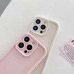 Capa de telemóvel TPU com moldura anti-impactos, fosca e com orifício preciso, Para iPhone 11 Pro Max, Para iPhone 11, Para iPhone 11 Pro, Para iPhone X / XS, Para iPhone XR, Para iPhone XS Max
