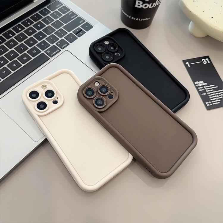 Capa de telemóvel TPU com moldura anti-impactos, fosca e com orifício preciso, Para iPhone 11 Pro Max, Para iPhone 11, Para iPhone 11 Pro, Para iPhone X / XS, Para iPhone XR, Para iPhone XS Max