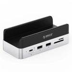 ORICO VSP10 Mini Dock Suporte Multi-funções de Expansão de Armazenamento de Secretária para Mac Mini 2024, 512GB, 1TB, 2TB, 4TB