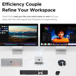 ORICO VSP10 Mini Dock Suporte Multi-funções de Expansão de Armazenamento de Secretária para Mac Mini 2024, 512GB, 1TB, 2TB, 4TB