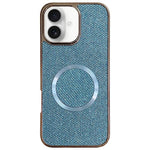 Capa de Telefone MagSafe com Grão Brilhante em PC Eletroplatinado, Para iPhone 17 Pro Max, Para iPhone 17 Pro, Para iPhone 16 Pro Max, Para iPhone 16 Pro, Para iPhone 16 Plus, Para iPhone 16, Para iPhone 15 Pro Max, Para iPhone 15 Pro