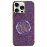 Capa de Telefone MagSafe com Grão Brilhante em PC Eletroplatinado, Para iPhone 17 Pro Max, Para iPhone 17 Pro, Para iPhone 16 Pro Max, Para iPhone 16 Pro, Para iPhone 16 Plus, Para iPhone 16, Para iPhone 15 Pro Max, Para iPhone 15 Pro