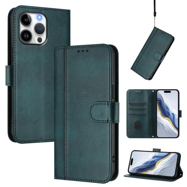 Capa de Telefone Retro em Pele com Fivela de Costura em Linha, Para iPhone 17e / 16e, Para iPhone 17 Pro Max, Para iPhone 17 Pro, Para iPhone 17, Para iPhone Air, Para iPhone 16 Pro Max