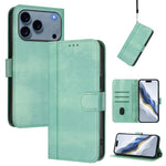 Capa de Telefone Retro em Pele com Fivela de Costura em Linha, Para iPhone 17e / 16e, Para iPhone 17 Pro Max, Para iPhone 17 Pro, Para iPhone 17, Para iPhone Air, Para iPhone 16 Pro Max