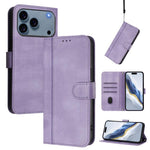 Capa de Telefone Retro em Pele com Fivela de Costura em Linha, Para iPhone 17e / 16e, Para iPhone 17 Pro Max, Para iPhone 17 Pro, Para iPhone 17, Para iPhone Air, Para iPhone 16 Pro Max