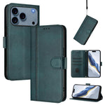 Capa de Telefone Retro em Pele com Fivela de Costura em Linha, Para iPhone 17e / 16e, Para iPhone 17 Pro Max, Para iPhone 17 Pro, Para iPhone 17, Para iPhone Air, Para iPhone 16 Pro Max