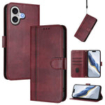 Capa de Telefone Retro em Pele com Fivela de Costura em Linha, Para iPhone 17e / 16e, Para iPhone 17 Pro Max, Para iPhone 17 Pro, Para iPhone 17, Para iPhone Air, Para iPhone 16 Pro Max
