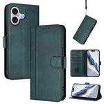 Capa de Telefone Retro em Pele com Fivela de Costura em Linha, Para iPhone 17e / 16e, Para iPhone 17 Pro Max, Para iPhone 17 Pro, Para iPhone 17, Para iPhone Air, Para iPhone 16 Pro Max