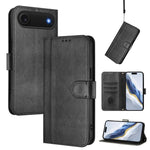 Capa de Telefone Retro em Pele com Fivela de Costura em Linha, Para iPhone 17e / 16e, Para iPhone 17 Pro Max, Para iPhone 17 Pro, Para iPhone 17, Para iPhone Air, Para iPhone 16 Pro Max