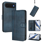 Capa de Telefone Retro em Pele com Fivela de Costura em Linha, Para iPhone 17e / 16e, Para iPhone 17 Pro Max, Para iPhone 17 Pro, Para iPhone 17, Para iPhone Air, Para iPhone 16 Pro Max