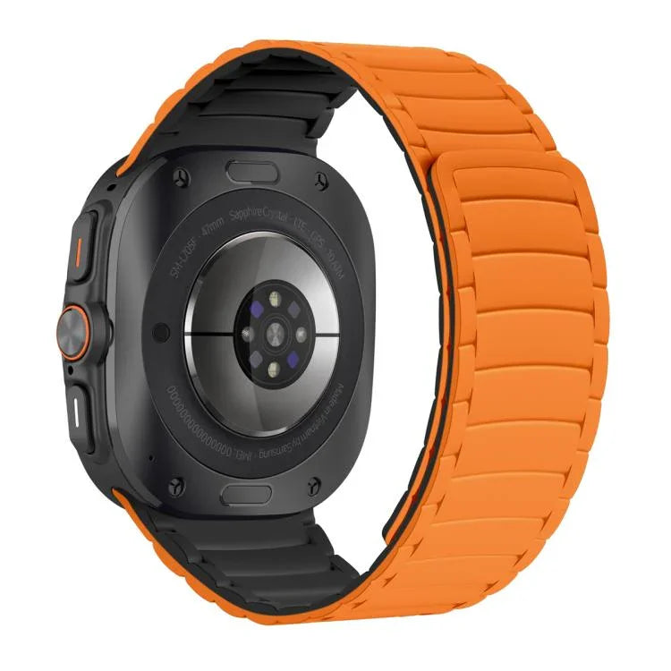 Pulseira de Relógio Desportiva Magnética de Silicone, Para Samsung Galaxy Watch Ultra 47mm / Ultra 2025