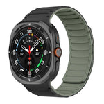 Pulseira de Relógio Desportiva Magnética de Silicone, Para Samsung Galaxy Watch Ultra 47mm / Ultra 2025