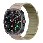 Pulseira de Relógio Desportiva Magnética de Silicone, Para Samsung Galaxy Watch Ultra 47mm / Ultra 2025