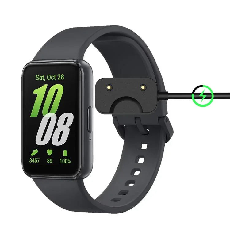 Cabo de Carregamento para Smartwatch com Interface USB-A xDfind para Samsung Galaxy Fit3 SM-R390 com Proteção de Chip, Para Samsung Galaxy Fit3, 55cm, Para Samsung Galaxy Fit3, 1m