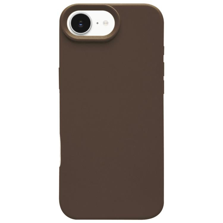 Capa de Telefone em Silicone Líquido Imitativo Simples Dopamina, Para iPhone 17e / 16e, Para iPhone 17 Pro Max, Para iPhone 17 Pro