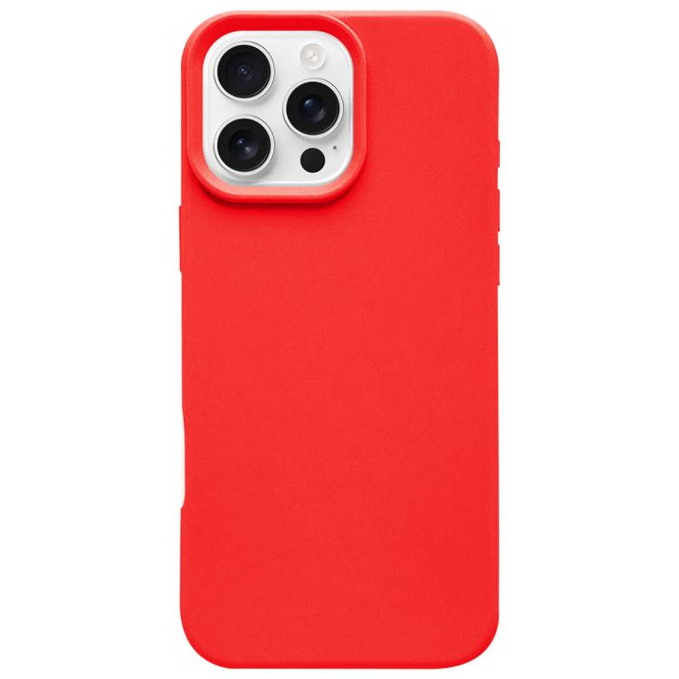 Capa de Telefone em Silicone Líquido Imitativo Simples Dopamina, Para iPhone 17, Para iPhone Air, Para iPhone 16 Pro Max