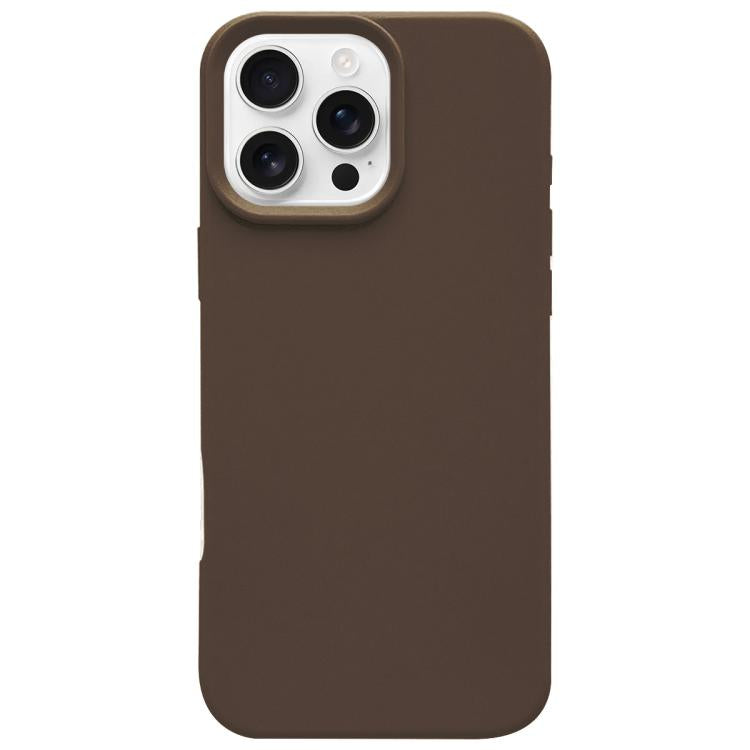 Capa de Telefone em Silicone Líquido Imitativo Simples Dopamina, Para iPhone 17, Para iPhone Air, Para iPhone 16 Pro Max