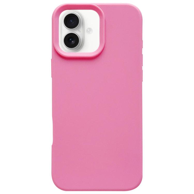 Capa de Telefone em Silicone Líquido Imitativo Simples Dopamina, Para iPhone 17, Para iPhone Air, Para iPhone 16 Pro Max