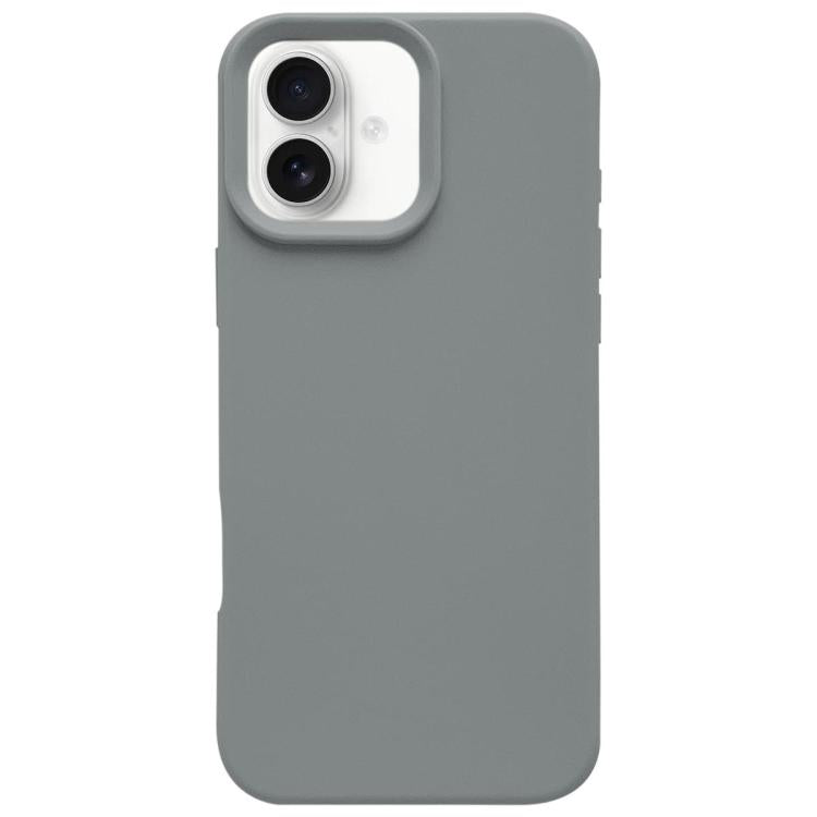 Capa de Telefone em Silicone Líquido Imitativo Simples Dopamina, Para iPhone 17, Para iPhone Air, Para iPhone 16 Pro Max