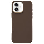 Capa de Telefone em Silicone Líquido Imitativo Simples Dopamina, Para iPhone 17, Para iPhone Air, Para iPhone 16 Pro Max