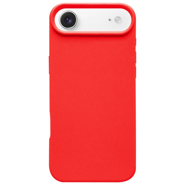 Capa de Telefone em Silicone Líquido Imitativo Simples Dopamina, Para iPhone 17, Para iPhone Air, Para iPhone 16 Pro Max