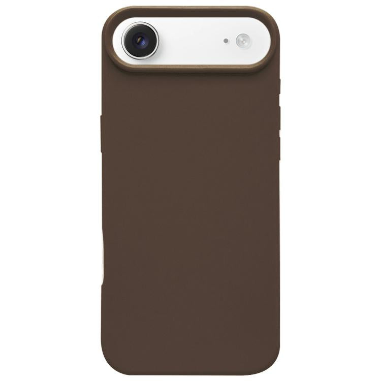 Capa de Telefone em Silicone Líquido Imitativo Simples Dopamina, Para iPhone 17, Para iPhone Air, Para iPhone 16 Pro Max