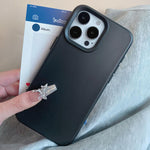 Capa de Telefone em Silicone Líquido Imitativo Simples Dopamina, Para iPhone 17, Para iPhone Air, Para iPhone 16 Pro Max