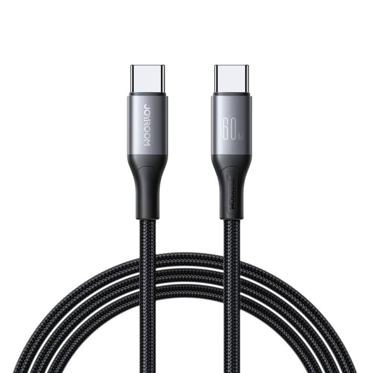 JOYROOM S-A28 Série Flash Cabo de Dados de Carregamento Rápido 60W 480Mbps, Comprimento: 2m, Cabo Tipo-C para Tipo-C, Cabo Tipo-C para 8 Pinos, Cabo USB para Tipo-C, Cabo USB para 8 Pinos