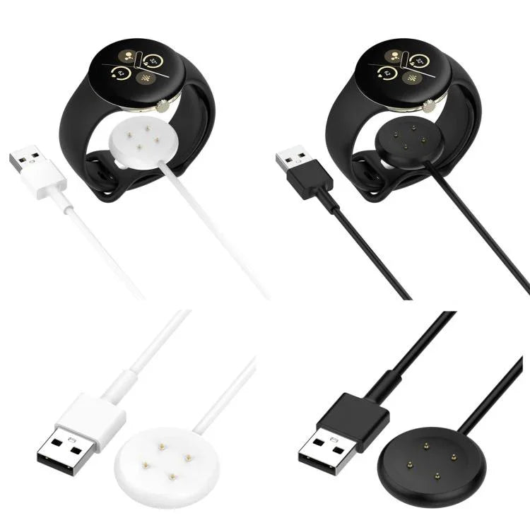 Cabo de Carregamento para Smartwatch xDfind Google Pixel Watch 3 / Watch 2, Comprimento: 1m, Porta USB, Porta USB-C / Tipo-C
