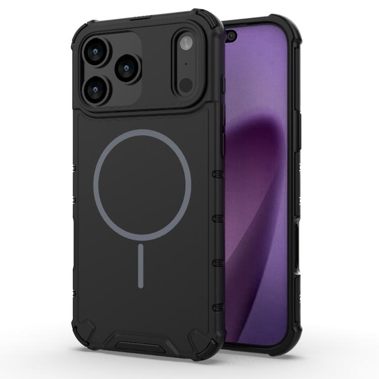 Capa de Telefone Magnética MagSafe de Cor Sólida com Grade, Para iPhone 17 Pro Max, Para iPhone 17 Pro, Para iPhone 17, Para iPhone Air, Para iPhone 16 Pro Max, Para iPhone 16 Pro, Para iPhone 16 Plus, Para iPhone 16