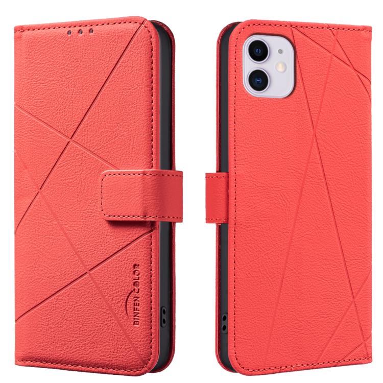 Capa de Telefone em Pele com Padrão Geométrico e RFID, Para iPhone 6 / 7 / 8 / SE, Para iPhone 13 Pro Max, Para iPhone 13 Pro, Para iPhone 12 / 12 Pro, Para iPhone 12 Pro Max, Para iPhone 11 Pro Max, Para iPhone 11, Para iPhone 11 Pro